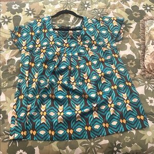 Bay Studio Multicolor Geometric Top